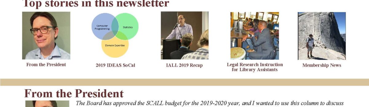 November/December 2019 Newsletter