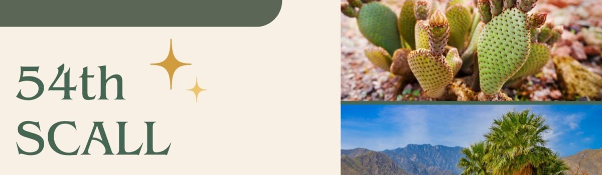 Save the Date! 54th Annual SCALL Institute